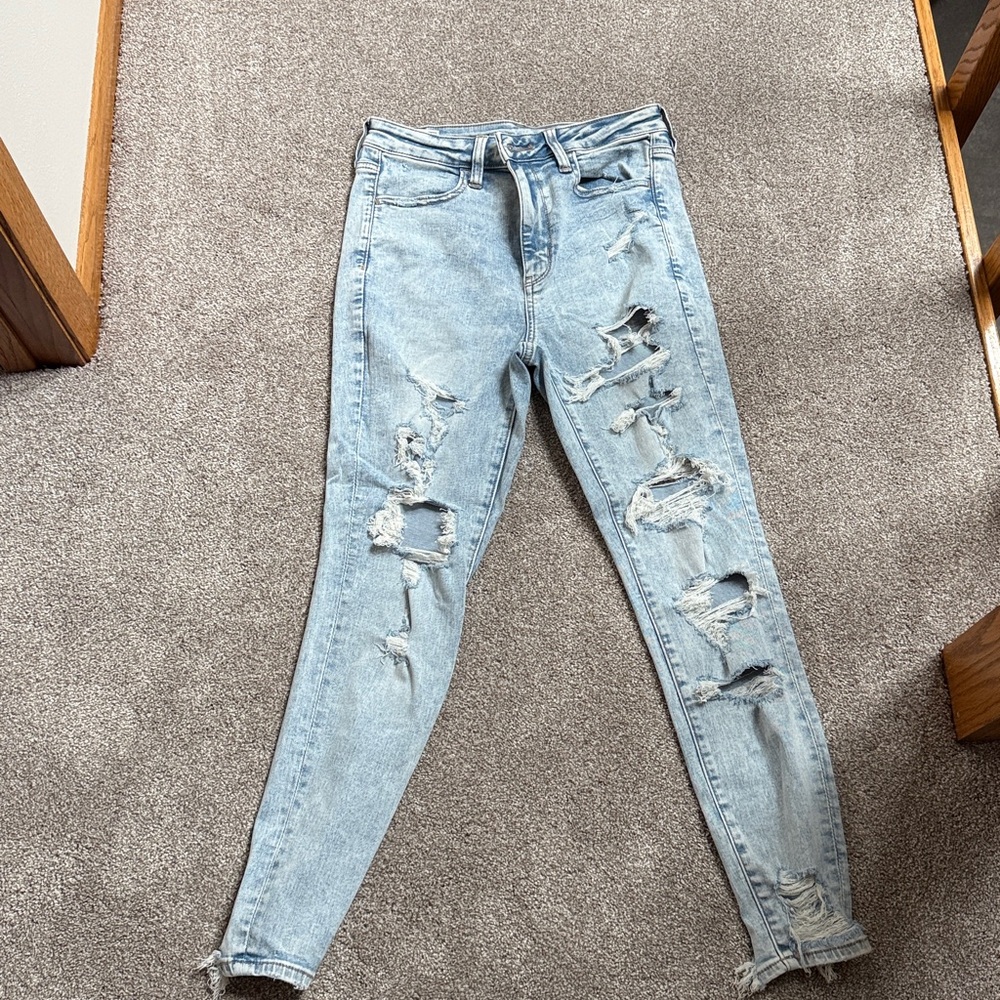 American Eagle Outfitters Light Blue Denim